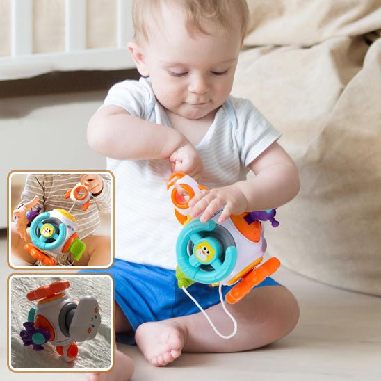 Jouet bebe - Babytoy™ - Kangourou univers