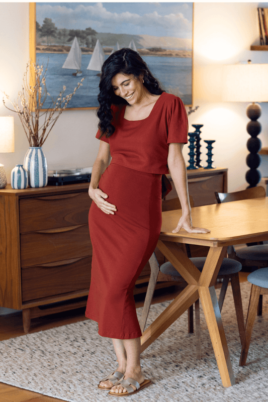 Domi - Haut de maternité - Lin & Viscose