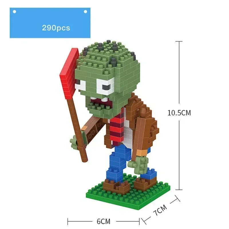mini-figures Plants vs Zombies affiche