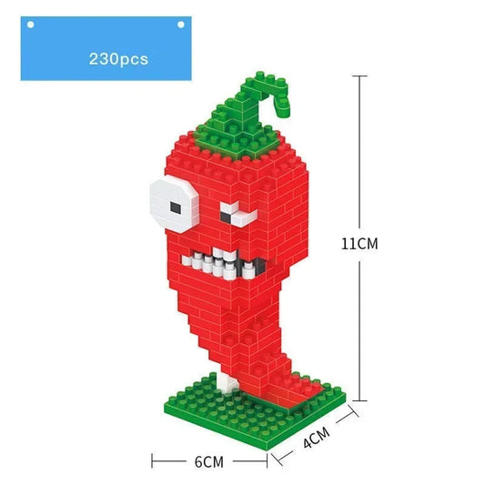 mini-figures Plants vs Zombies piment fort