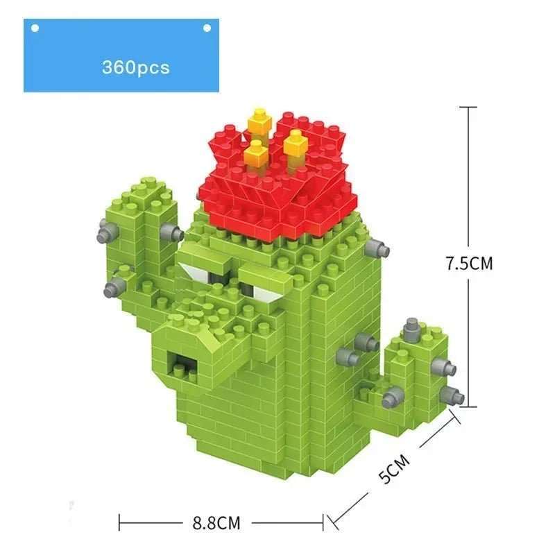 mini-figures Plants vs Zombies roi cactus