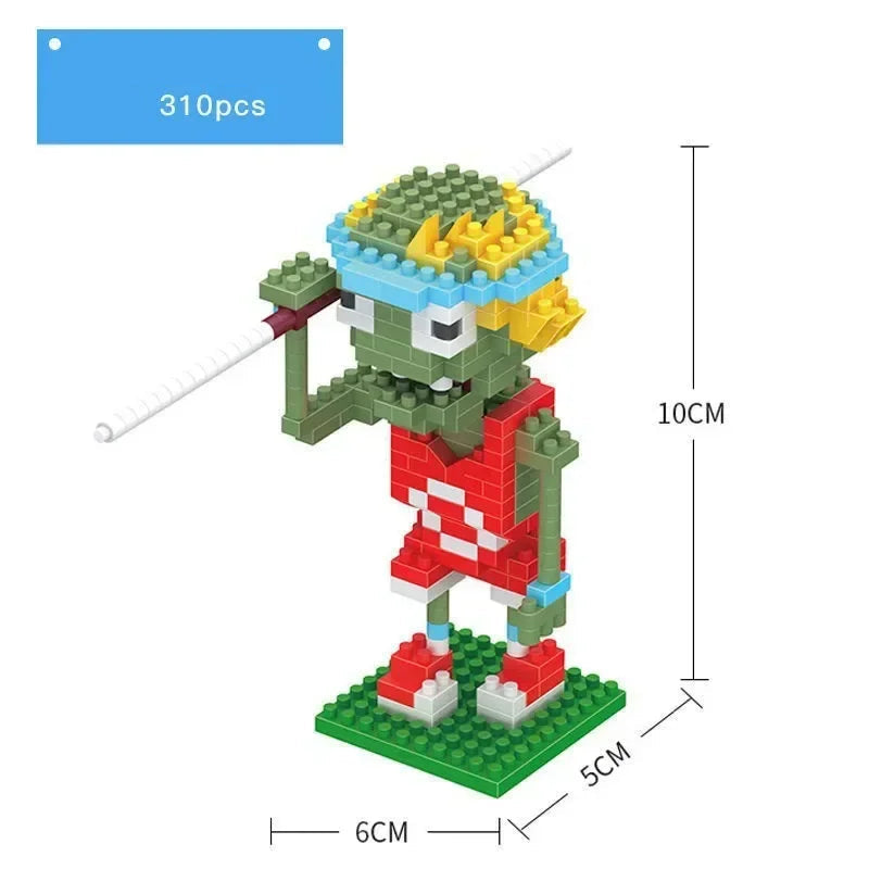 mini-figures Plants vs Zombies sport