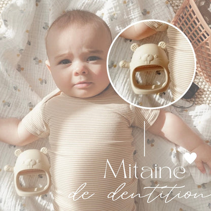 Mitaine de dentition - Castor