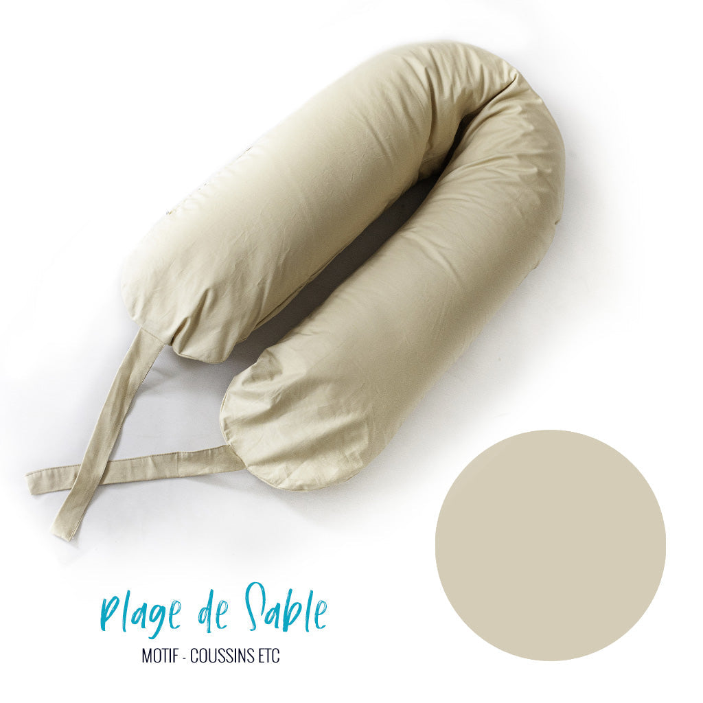 Coussin etc. "Plage de sable"