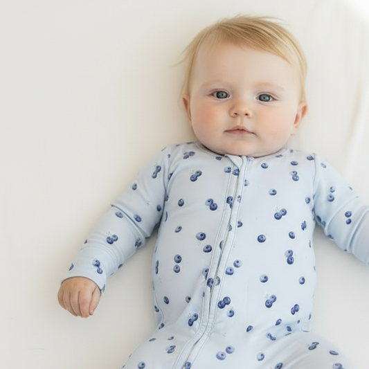 Pyjama Bambou - Bébé - Bleuet