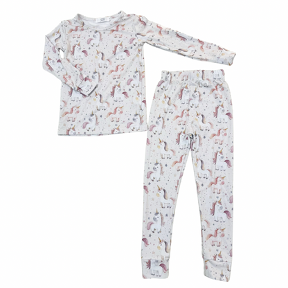 Pyjama Bambou - Enfant - Lily la licorne ( 2T à 5T)