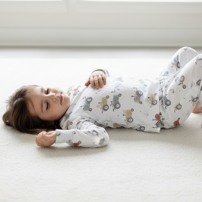 Pyjama Bambou - Enfant - Tracteurs