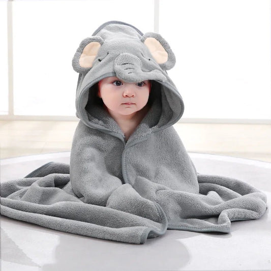 Serviettes de bain pour bébé - Kangourou univers