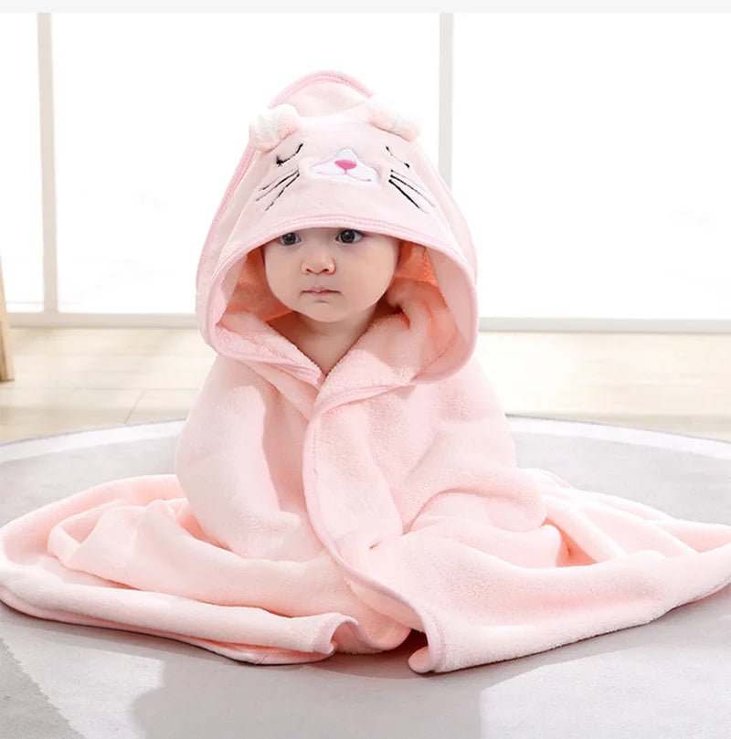 Serviettes de bain pour bébé - Kangourou univers