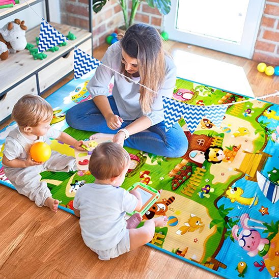 Tapis d'éveil - Playmat™ - Kangourou univers